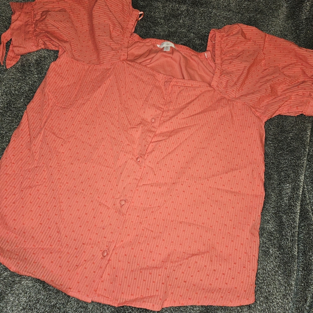 Lauren Conrad Button Up Blouse